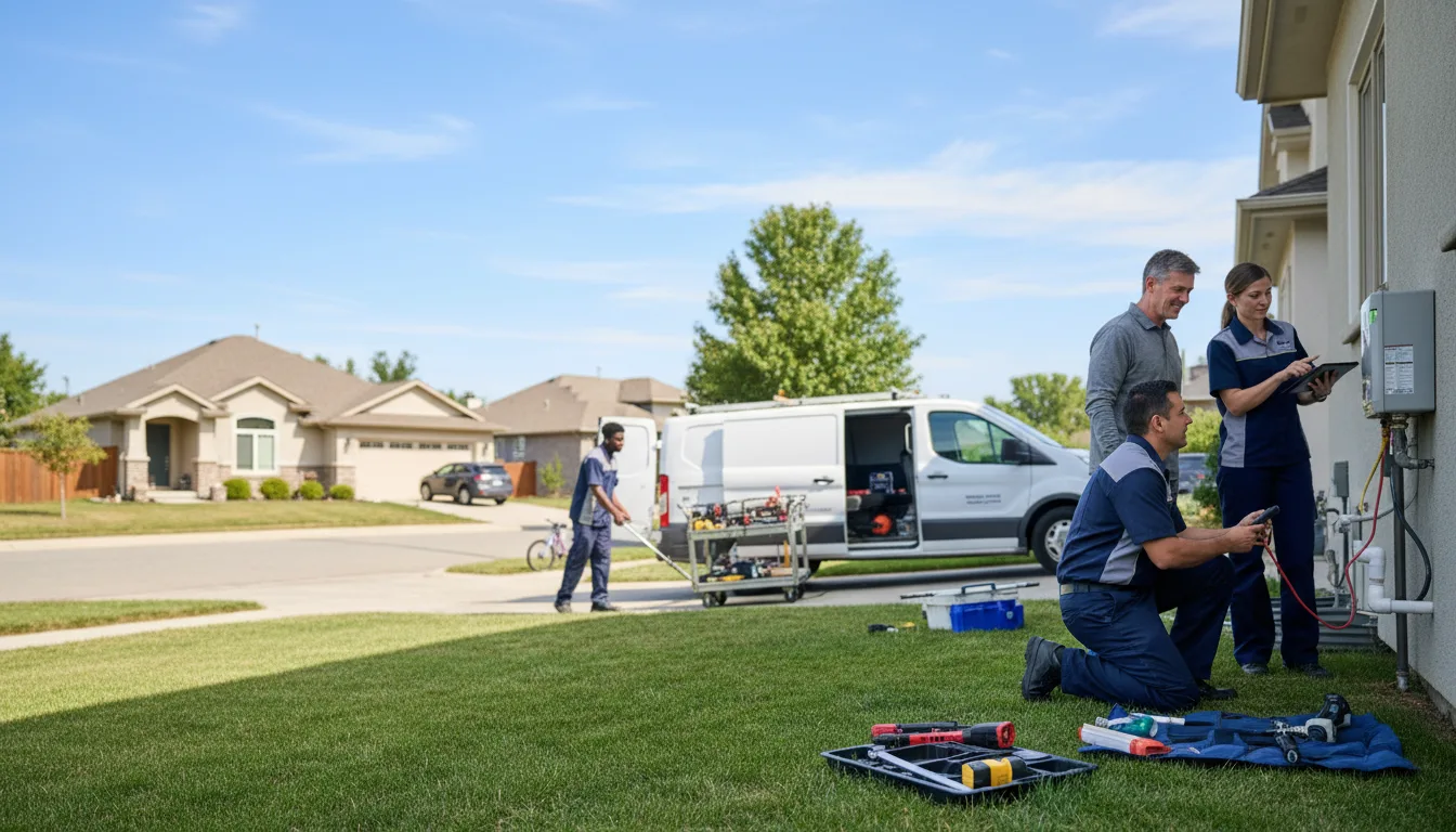 Tankless water heater service in Burien, WA
